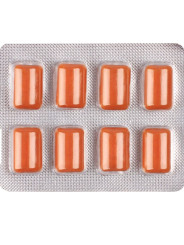 WUG solar El chicle funcional con vitaminas y zinc sabor frutos tropicales BLISTER 8 UDS
