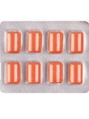 WUG multivit El chicle funcional multivitaminico sabor tropical BLISTER 8 UDS