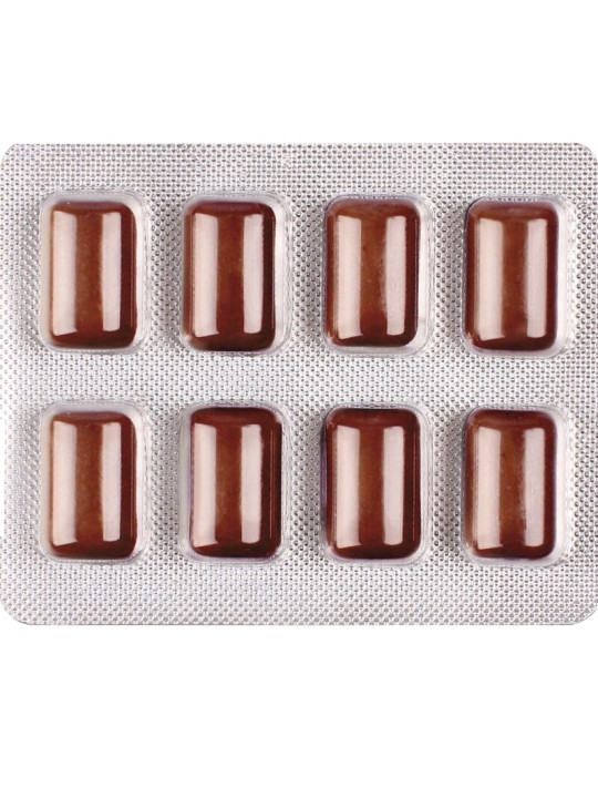 WUG power up El chicle funcional con cafeina y mate sabor cafe BLISTER 8 UDS
