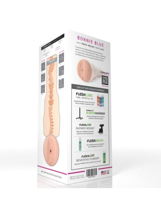 FLESHLIGHT GIRLS BONNIE BLUE ZERO MILES ANO