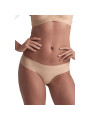 BYE BRA PACK 2 TANGAS INVISIBLES BEIGE Y NEGRO TALLA S