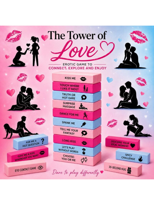 DIABLO PICANTE JUEGO LA TORRE DEL AMOR VERSION INGLES