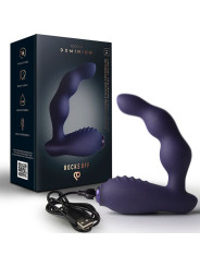 ROCKS OFF NOVA DOMINION MASAJEADOR PROSTATA Y PERINEO RECARGABLE 16 FUNCIONES AZUL