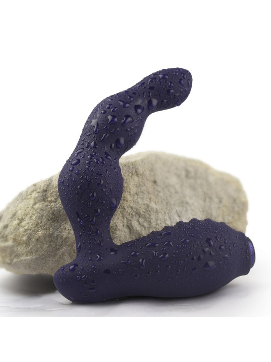 ROCKS OFF NOVA DOMINION MASAJEADOR PROSTATA Y PERINEO RECARGABLE 16 FUNCIONES AZUL