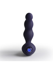 ROCKS OFF NOVA DOMINION MASAJEADOR PROSTATA Y PERINEO RECARGABLE 16 FUNCIONES AZUL