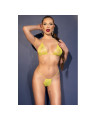 CHILIROSE CR 4898 BIKINI AMARILLO LENTEJUELAS TALLA UNICA