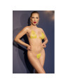 CHILIROSE CR 4898 BIKINI AMARILLO LENTEJUELAS TALLA UNICA