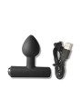 ROCKS OFF NOVA ASTRYX PREMIUM PLUG ANAL RECARGABLE 16 FUNCIONES NEGRO