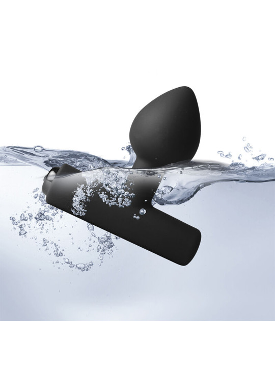 ROCKS OFF NOVA ASTRYX PREMIUM PLUG ANAL RECARGABLE 16 FUNCIONES NEGRO