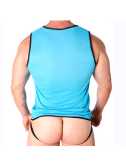 MACHO CAMISETA AZUL S M