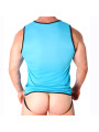 MACHO CAMISETA AZUL S M
