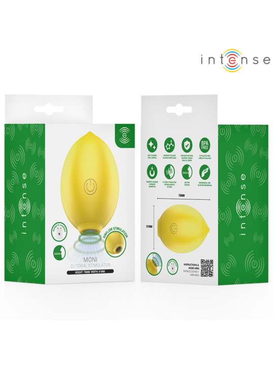 INTENSE MONI ESTIMULADOR SUCCIONADOR DE CLITORIS LIMON