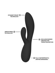 LELO INA THRUST VIBRADOR RABBIT CON EMPUJE NEGRO