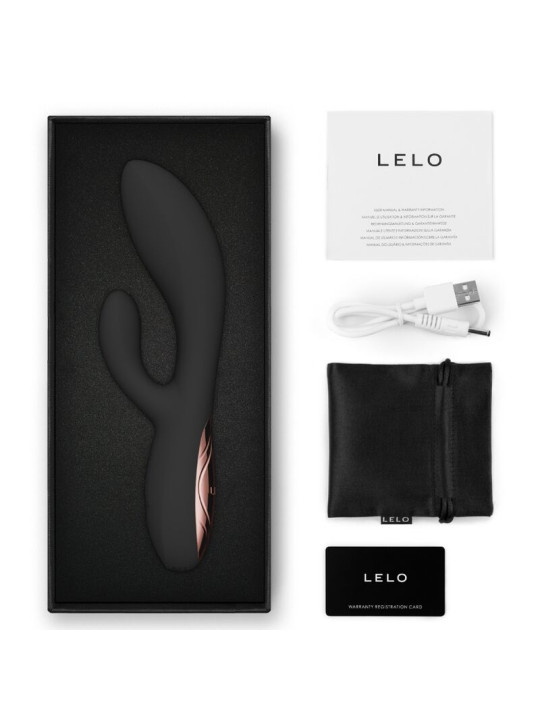 LELO INA THRUST VIBRADOR RABBIT CON EMPUJE NEGRO