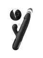 FETISH FANTASY SERIES VIBRADOR RABBIT SONIX SILICONE THRUSTER NEGRO