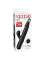 FETISH FANTASY SERIES VIBRADOR RABBIT SONIX SILICONE THRUSTER NEGRO