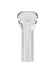 PDX ELITE MASTURBADOR TRANSPARENTE VIEWTUBE PLUS SEE THRU EZ GRIP 21 CM