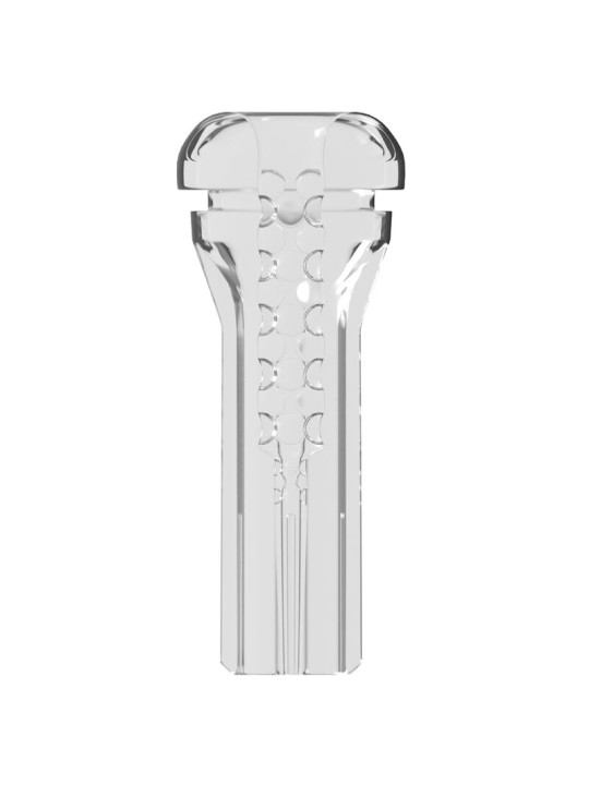 PDX ELITE MASTURBADOR TRANSPARENTE VIEWTUBE XXL LED STROKER 273 CM