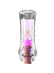 PDX ELITE MASTURBADOR TRANSPARENTE VIEWTUBE XXL LED STROKER 273 CM