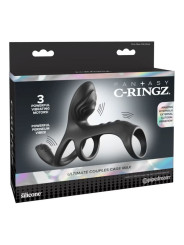 FANTASY C RINGZ ANILLO VIBRADOR PARA PAREJAS ULTIMATE COUPLES CAGE MAX 195 CM