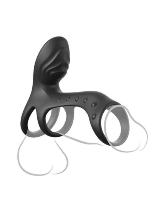 FANTASY C RINGZ ANILLO VIBRADOR PARA PAREJAS ULTIMATE COUPLES CAGE PRO 195 CM