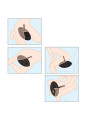 FETISH FANTASY SERIES HINCHABLE BODY DOCK CON DILDO NEGRA 419 CM