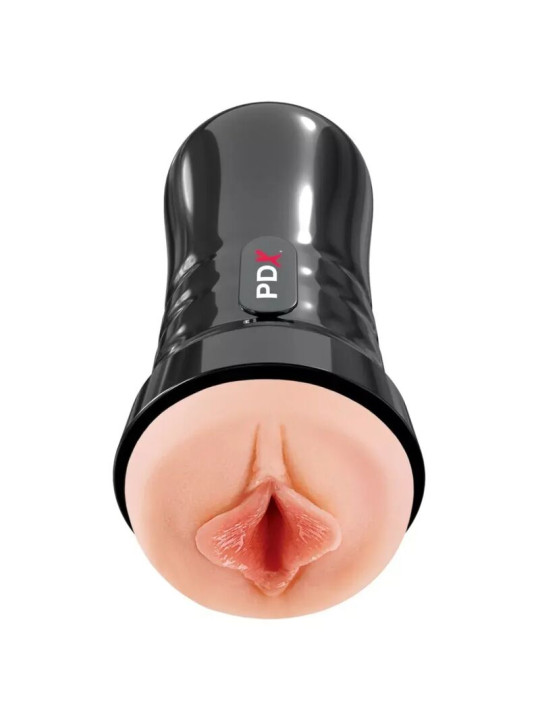 PDX EXTREME MASTURBADOR REALISTA AUTOLUBRICADO LABIOS SUPER DELICIOSOS