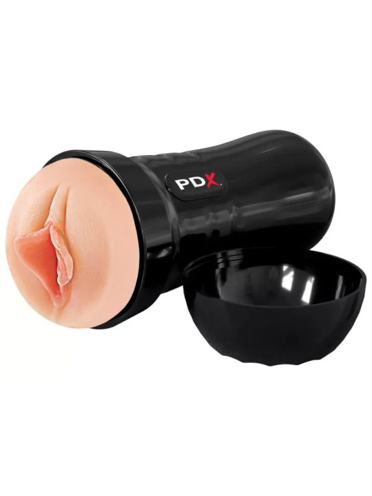 PDX EXTREME MASTURBADOR REALISTA AUTOLUBRICADO LABIOS SUPER DELICIOSOS