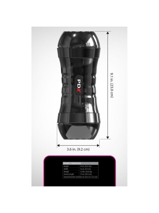 PDX EXTREME WET PUSSIES MASTURBADOR REVERSIBLE SUPER FLIP A PUSSY OVER STROKER 216 CM