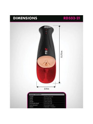 PDX ELITE MASTURBADOR AUTOMATICO FUCK O MATIC PRO XL 42 CM