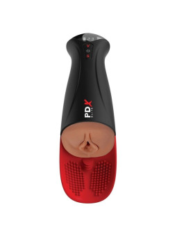 PDX ELITE MASTURBADOR AUTOMATICO FAP O MATIC PRO XL VIBRADOR MARRON 349 CM