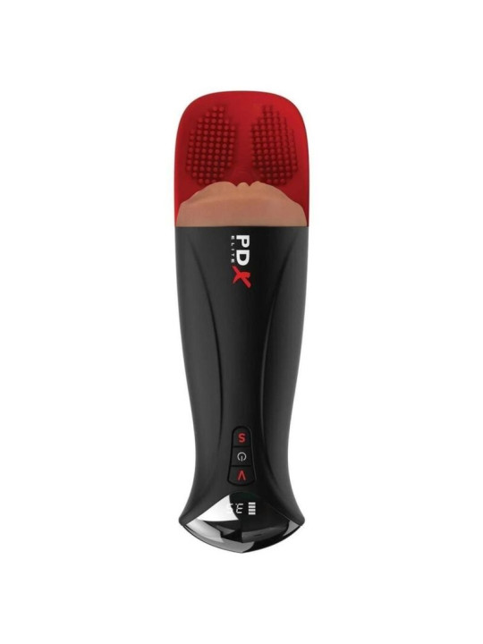PDX ELITE MASTURBADOR AUTOMATICO FAP O MATIC PRO XL VIBRADOR MARRON 349 CM