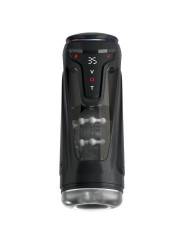 PDX ELITE MASTURBADOR AUTOMATICO MOTO BATOR PRO THRUSTING STROKER VIBRADOR Y CALOR 265 CM