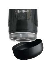 PDX ELITE MASTURBADOR AUTOMATICO MOTO BATOR PRO THRUSTING STROKER VIBRADOR Y CALOR 265 CM