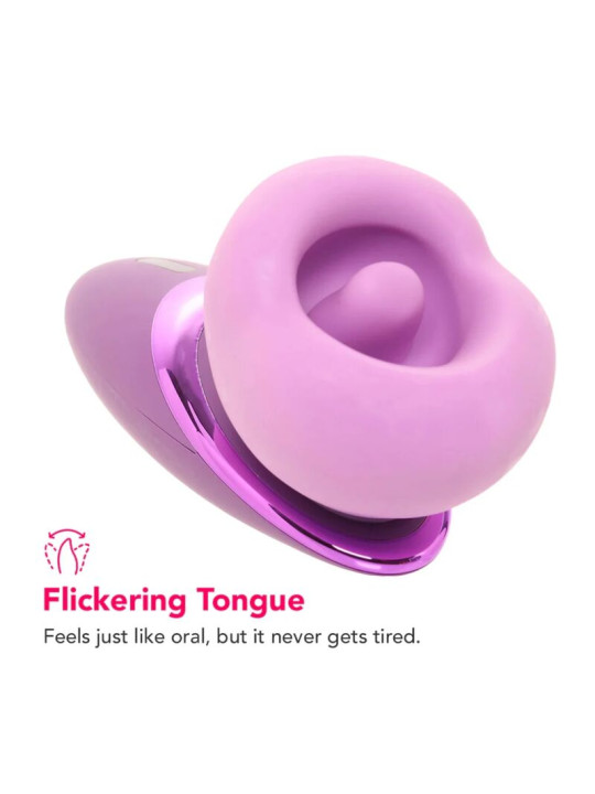 FANTASY FOR HER SUCCIONADOR DE CLITORIS CON VIBRACION PLEASURE SUCKER MORADO