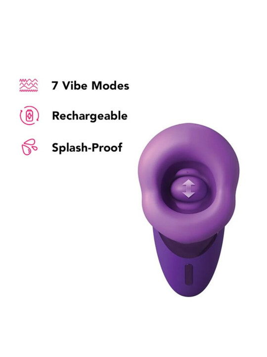 FANTASY FOR HER SUCCIONADOR DE CLITORIS CON VIBRACION PLEASURE SUCKER MORADO