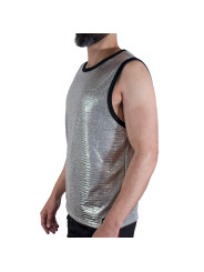 MACHO CAMISETA BRILLO TEXTURA S M