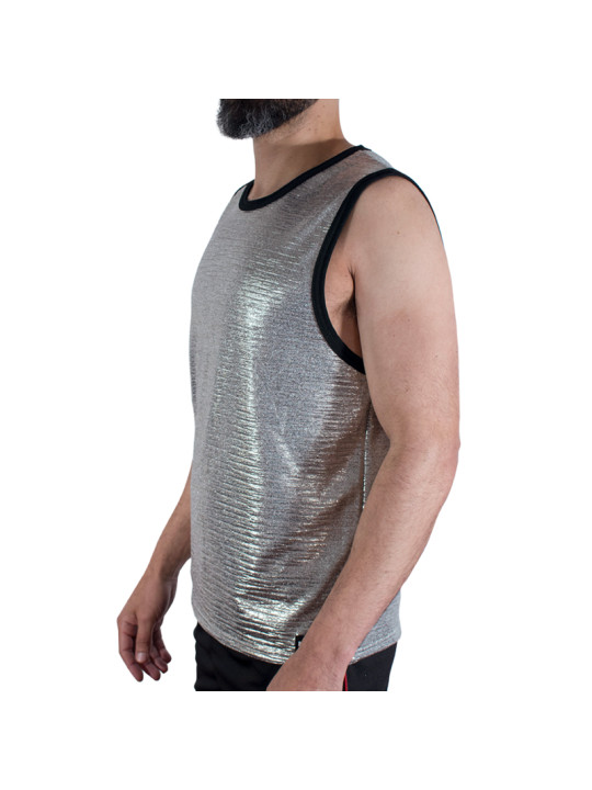 MACHO CAMISETA BRILLO TEXTURA S M
