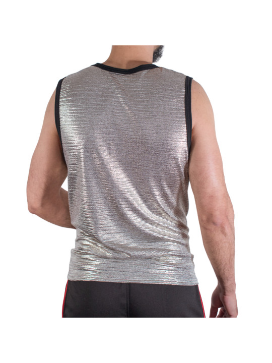 MACHO CAMISETA BRILLO TEXTURA S M