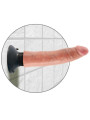 DILDO VIBRADOR REALISTA 18 CM KING COCK NATURAL DE LA MARCA KING COCK