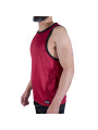 MACHO CMV003 CAMISETA GYM GRANATE S M