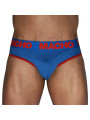 MACHO MCH005 SLIP CLASICO AZULON ROJO S