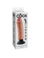 DILDO VIBRADOR REALISTA 20 CM KING COCK NATURAL DE LA MARCA KING COCK