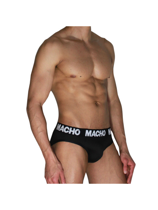 MACHO MCH007 SLIP CLASICO NEGRO NEGRO S