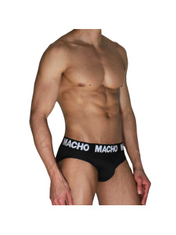 MACHO MCH007 SLIP CLASICO NEGRO NEGRO XL