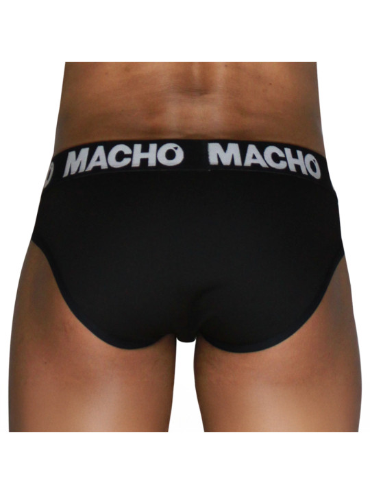 MACHO MCH007 SLIP CLASICO NEGRO NEGRO XL