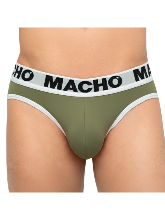 MACHO MCH013 SLIP VERDE MILITAR S