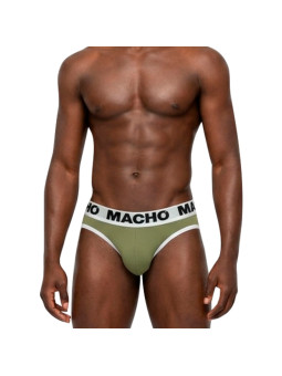 MACHO MCH013 SLIP VERDE MILITAR XL