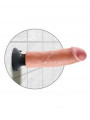DILDO VIBRADOR REALISTA 20 CM KING COCK NATURAL DE LA MARCA KING COCK