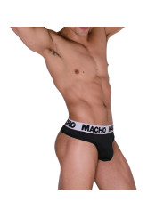 MACHO MTG002 TANGA NEGRO NEGRO S